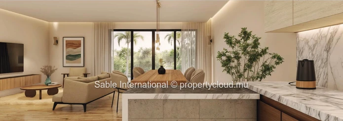 Stunning 3-bedroom apartment with communal pool in Péreybère, close to amenities and beach
