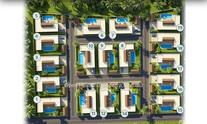 Local Market - Mauritian Villas in Calodyne/Grand Gaube with Private Pool.