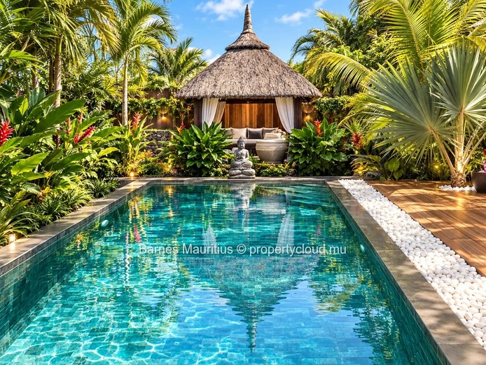 PEREYBÈRE – Élégante Villa Balinaise Tropicale – 3 Chambres