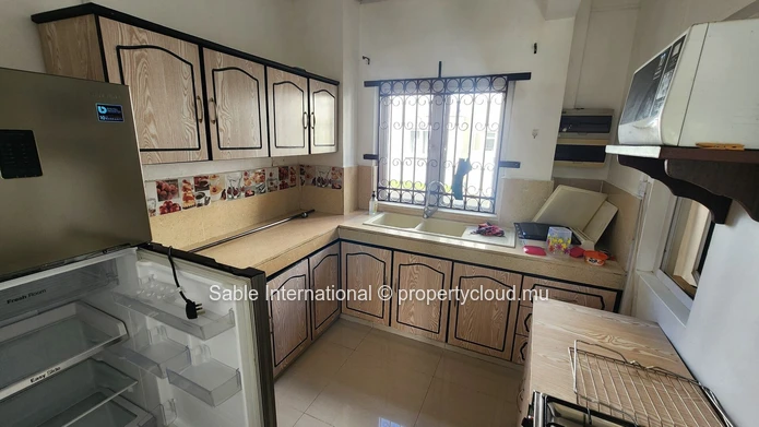 3-Bedroom Furnished Apartment for Rent in Grand Baie with 2 big common Pool