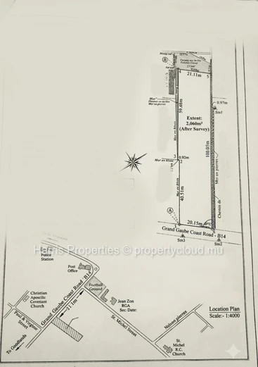 Residential Land of 48 perches for Sale – Grand Gaube