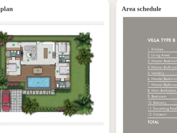Villa de 3 Chambres