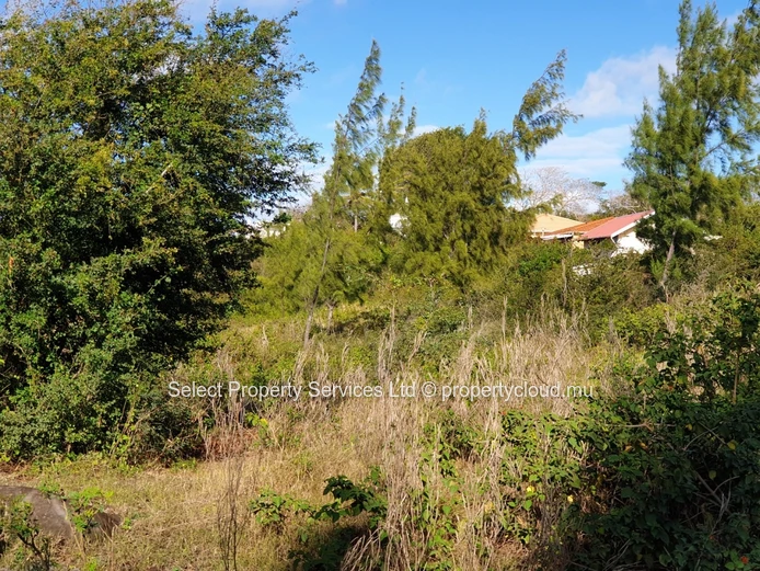 A Vendre, Terrain Pieds vue mer, St Michel, Grand Gaube