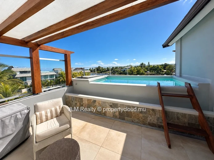 Superb penthouse with marina access for sale in Black River, Mauritius