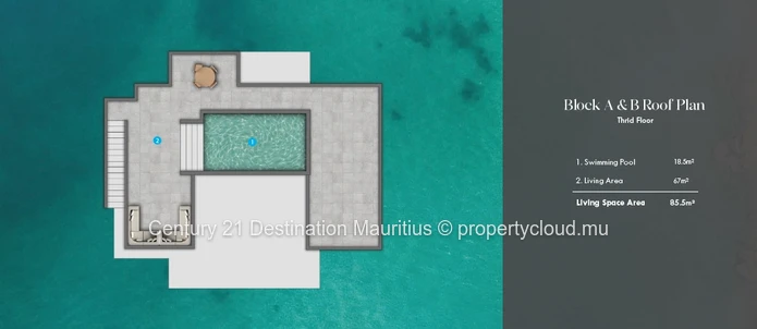 Elevated Coastal Living: Exclusive 241m² Penthouse Haven at Amali, Tamarin