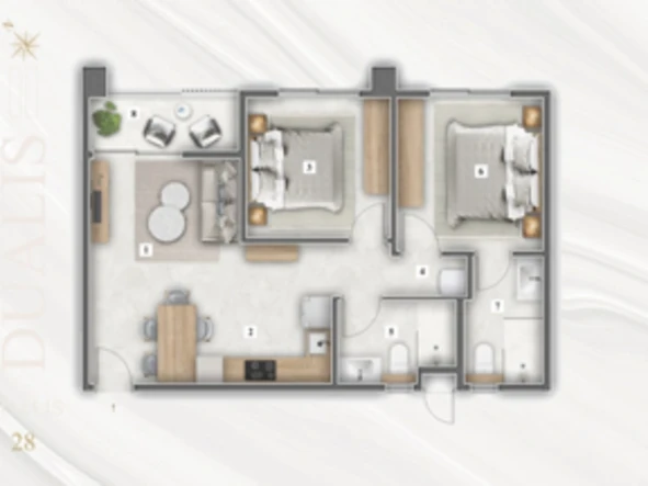 2 Bedroom Apartment