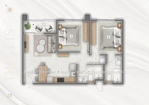 Modern 2-Bed Off-Plan Apt in Sodnac, Quatre-Bornes - Foreign Buyers OK