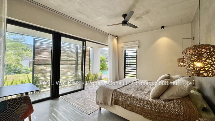 Authentic 4-Bedroom Villa for Rent in Black River with Private Pool and La Tourelle Mountain Views