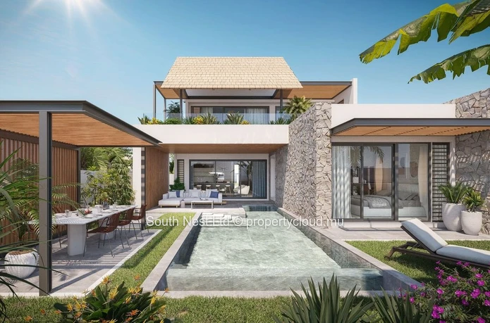 Incroyable villa de 4 chambres avec accès direct à la plage et vue mer
