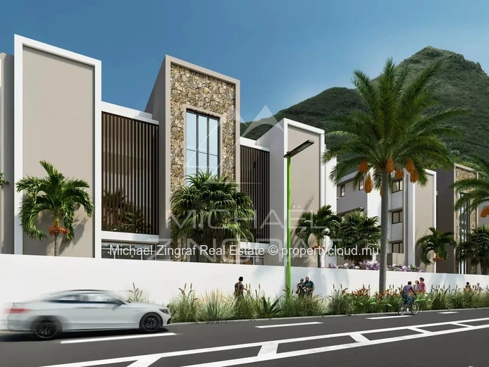 3 bedrooms townhouse in the heart of Tamarin