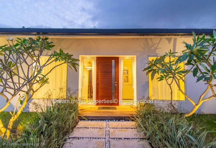 Élégante Villa 3 Chambres Meublée Au Clos Du Littoral 2 A Grand Baie – Ile Maurice