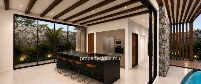 Villa Contemporaine d’Exception à Vendre – Un Havre de Paix Privé à Rivière Noire Ile Maurice
