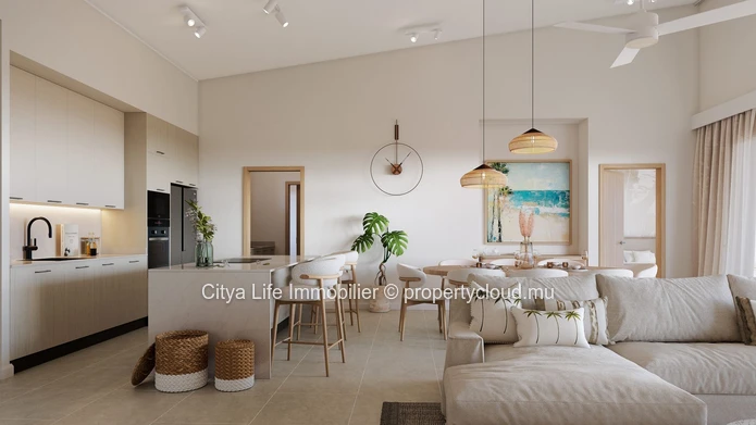 Penthouse 4 chambres avec piscine privée à vendre à Grand Baie