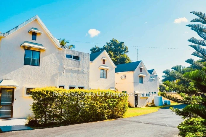 Beachfront Duplex for Rent on the West Coast | Direct Beach Access & Le Morne Views