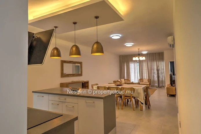 Furnished 3-bedroom apartment in a secured residence 