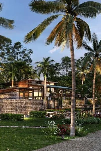 Évasion Tropicale Chic Contemporaine
