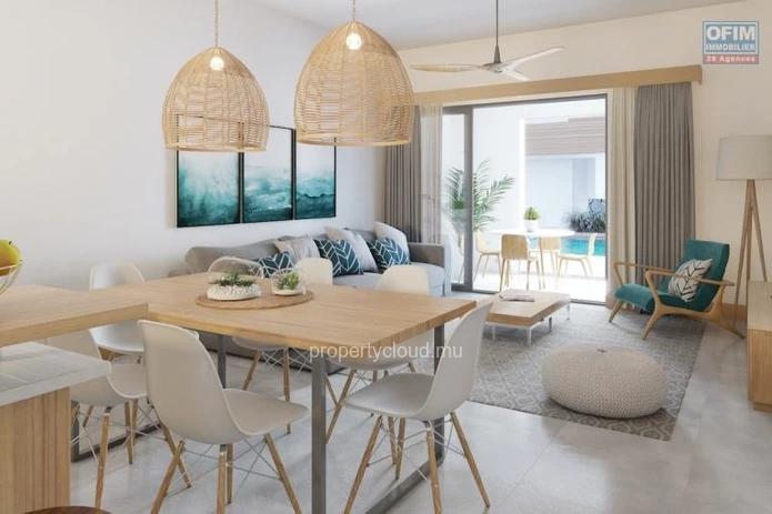 En vente un appartement neuf et entièrement meublé accessible à l'achat aux étrangers et aux mauriciens à Grand Baie ...