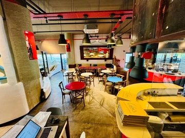424 m² restaurant with 84 m² terrace