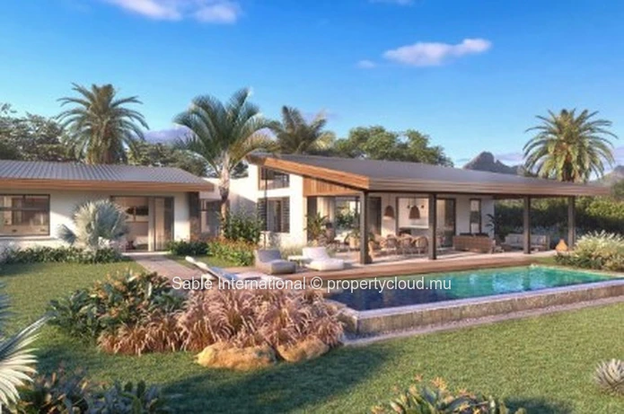 Luxurious Villa in Tamarin with Private Pool and Mountain Views 