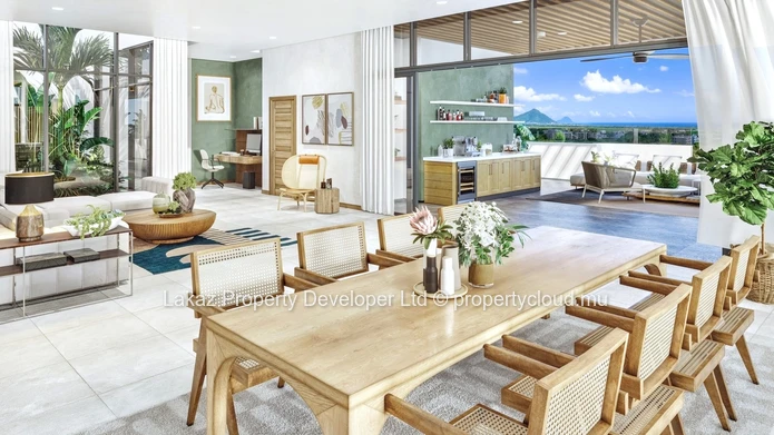 Luxurious 4-Bedroom Penthouse in Flic en Flac – Foreigners Welcome