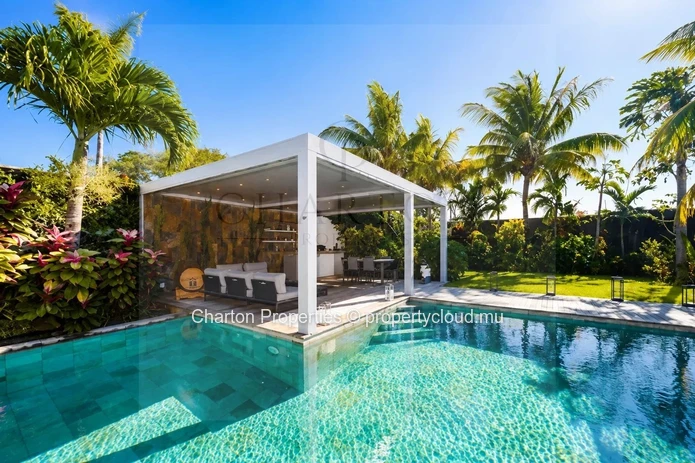 Villa contemporaine de 4 chambres avec bureau et jardin paysager - Grand Baie