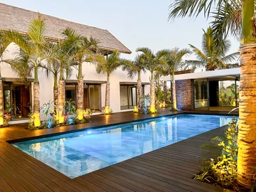 Exclusive: Signature villa the golf course in Mont Choisy