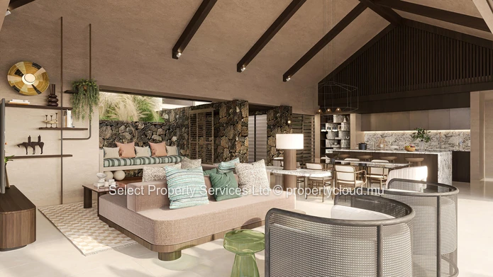Nouveau Projet - Vente sur Plan - Villas Contemporaines de 4 Chambres avec Piscines Privées à Rivière Noire – Île Mau...
