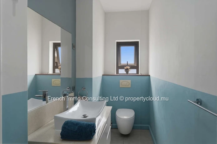 Appartement 2 chambres a pereybere route côtière , accessible aux étrangers 11M rs