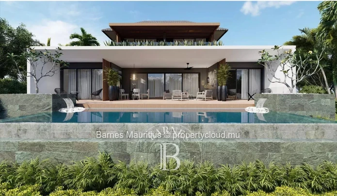 BEL OMBRE – Villa contemporaine neuve avec vue mer et golf – 4 chambres