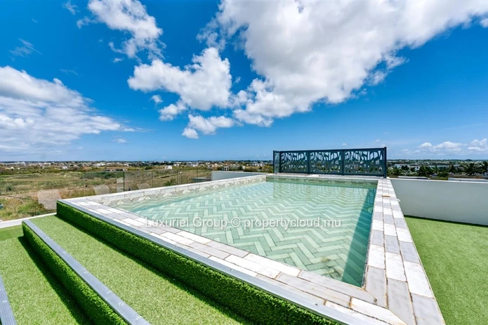 Appartement d’exception avec rooftop privé et piscine – Grand Baie