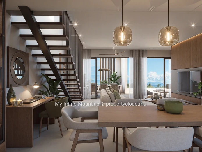Penthouse 3 chambres avec rooftop privé et vue panoramique