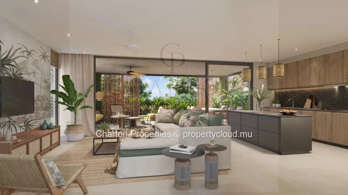 3-bedroom apartment with remarkable volume in the heart of an exceptional landscaped estate