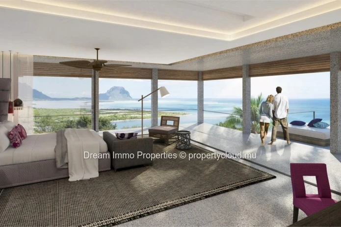 Sublimes Villas Offrant Une Vue Mer & Morne Panoramique A Riviere Noire - Ile Maurice
