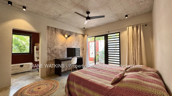 Authentic 4-Bedroom Villa for Rent in Black River with Private Pool and La Tourelle Mountain Views