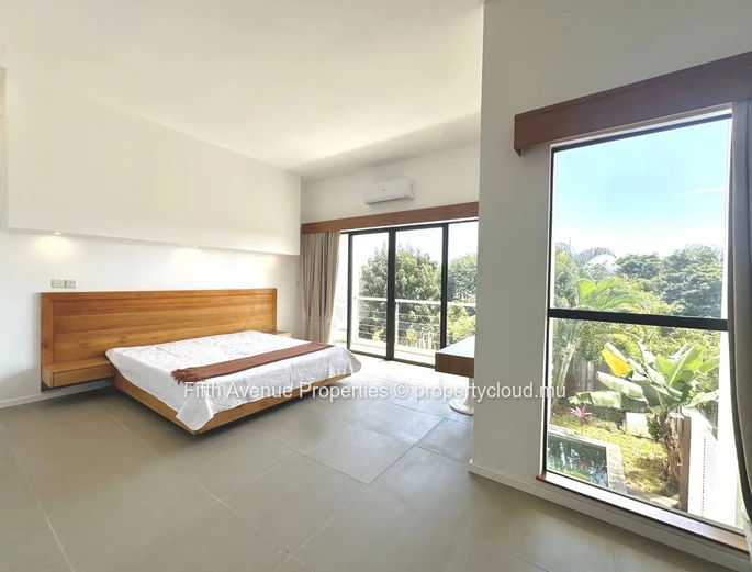 Grand baie - Charmant Duplex de 3 chambres avec piscine privée