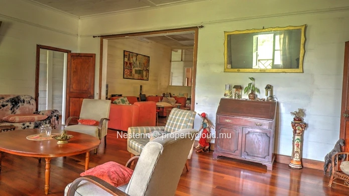 Colonial house in a residential area 