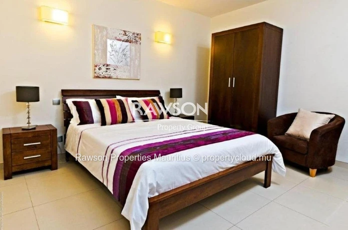 Appartement 3 chambres dans une résidence avec piscine et vue magnifique sur Le Morne