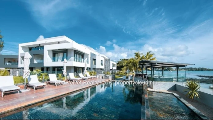 Luxurious Beachfront Apartment for Rent in Pereybere, Grand Baie