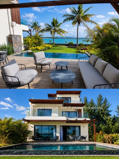 Exclusive Beachfront Villa | Poste La Fayette 