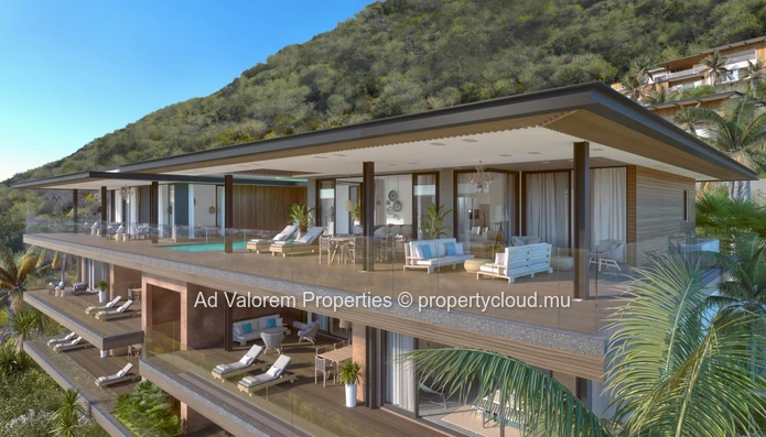 Resale - Upcoming Availability of a Penthouse with Scenic Panorama - Tamarin