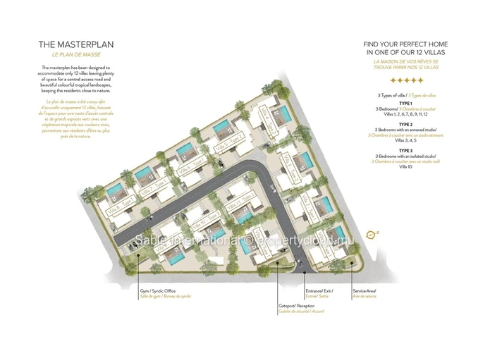 Villa PDS à vendre à Péreybère, 287 m² habitables, 564m² de terrain, 4 chambres, piscine privée