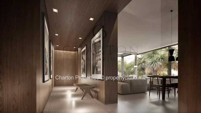 3-bedroom en suite apartment with unobstructed lagoon view in Roches Noires