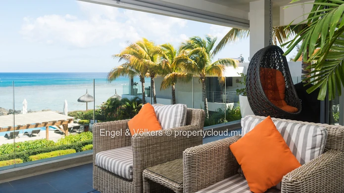 Elegant Beachfront 3-Bedroom Apartment for Rent