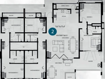 4 Bedroom Apartment