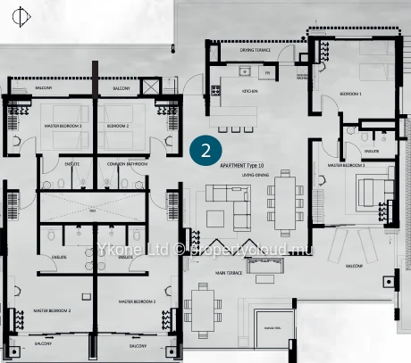 New Apartment (R+3) For Sale In Péreybère