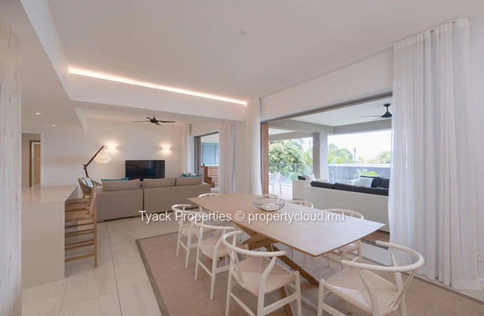 Appartement avec accès exceptionnel au lagon