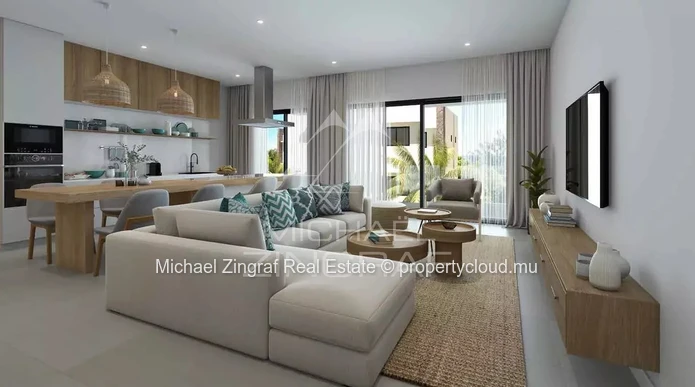 Groundfloor 2 bedrooms apartment - Pointe aux canonniers
