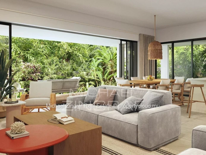 3-Bedroom Penthouse with Direct Rooftop Access – Pointe aux Canonniers