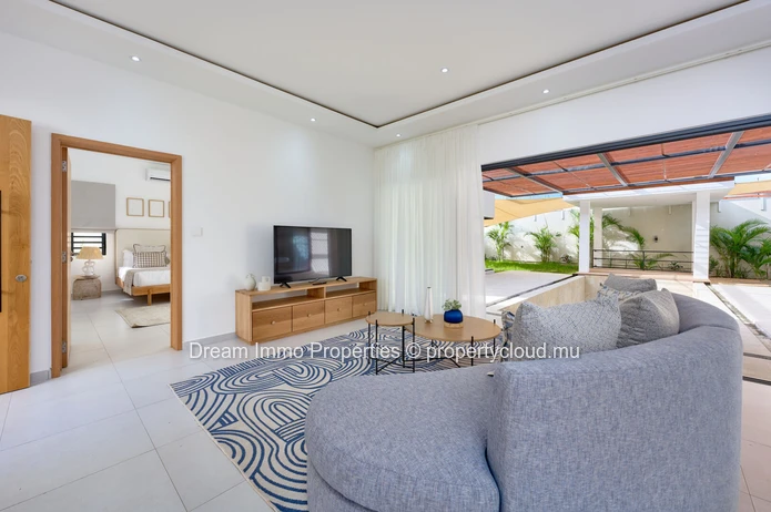 Villa moderne de 4 chambres en suite avec piscine privée à Grand Baie – Ile Maurice