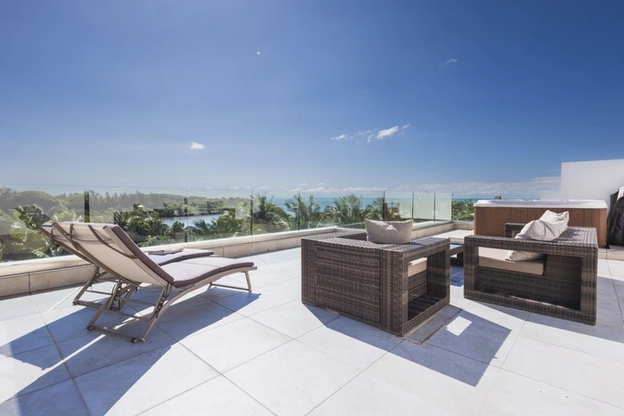 À vendre | Penthouse 4 chambres avec vue mer – Azuri Ocean & Golf Village